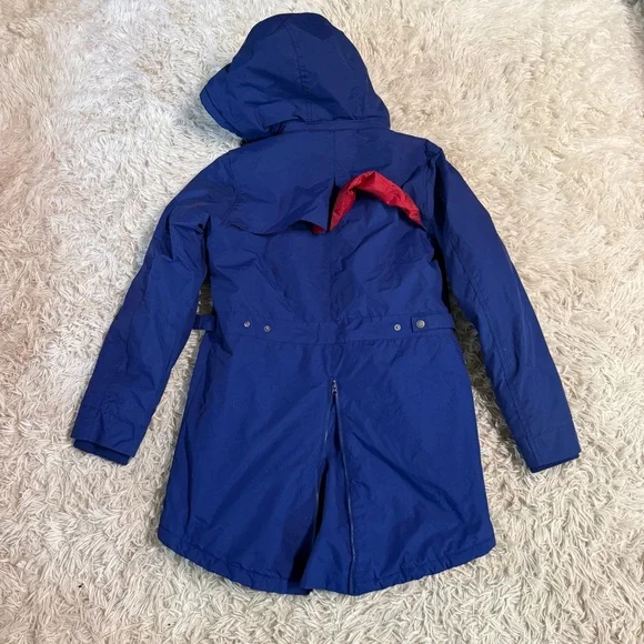 Women’s Small Blue Smartpak Horseback Riding Waterproof Jacket. Good Condition. - Picture 3 of 4